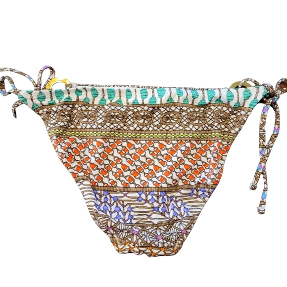 Trina Turk 2 piece multi color bikini - 10. M73 - Picture 9 of 15